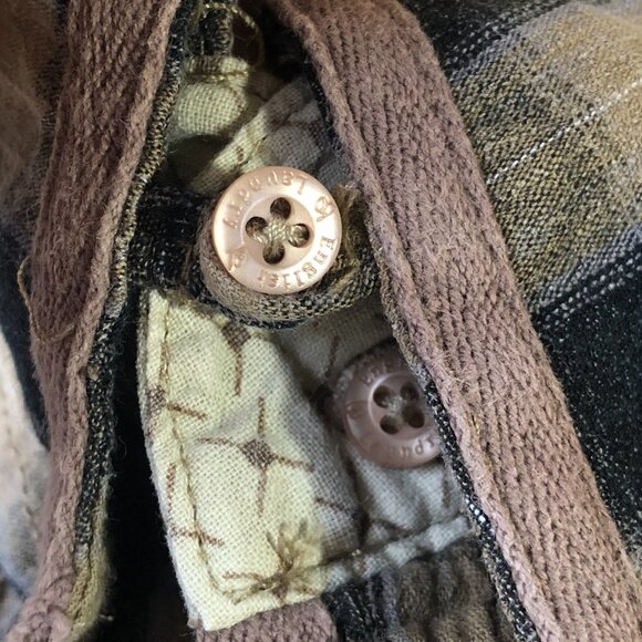 English Laundry Blaque label by Christopher Wicks 100% cotton checkered shirt - Picture 9 of 16